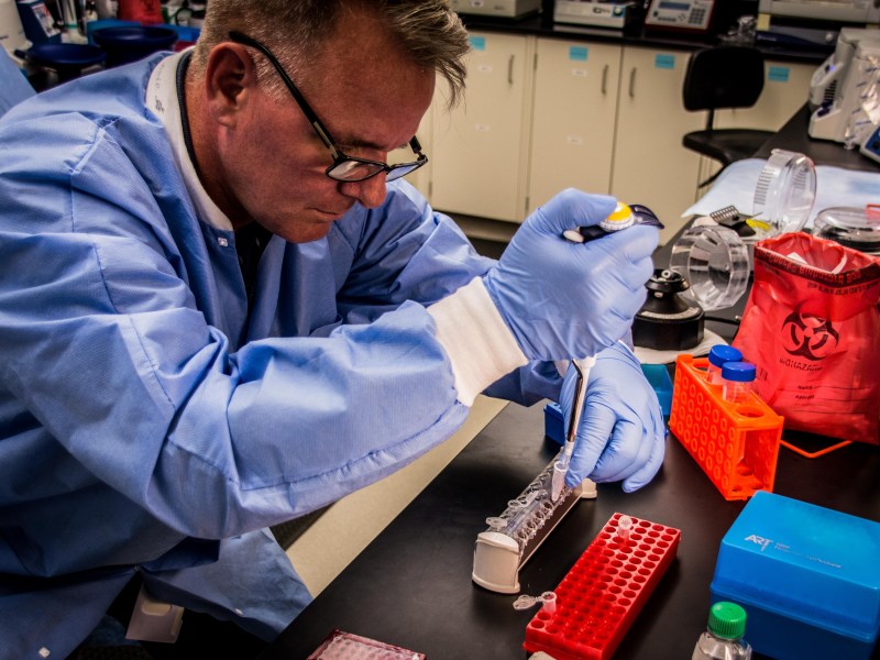 biomedical researcher