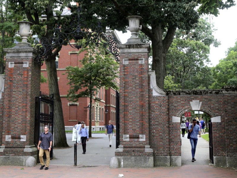 Photo of Harvard Yard illustrates the threat to academic freedom at the prestigious university