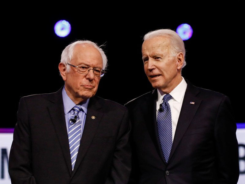 Bernie Sanders, Joe Biden