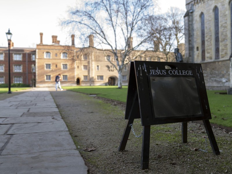 Jesus College at the University of Cambridge.