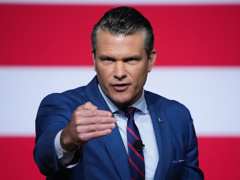 A photo of Pete Hegseth who could learn a thing or two from Buffalo Bill