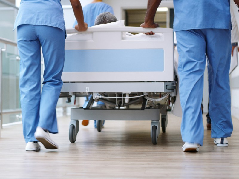 Preparing their patient for the next operation