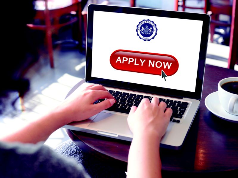 Applying to college online